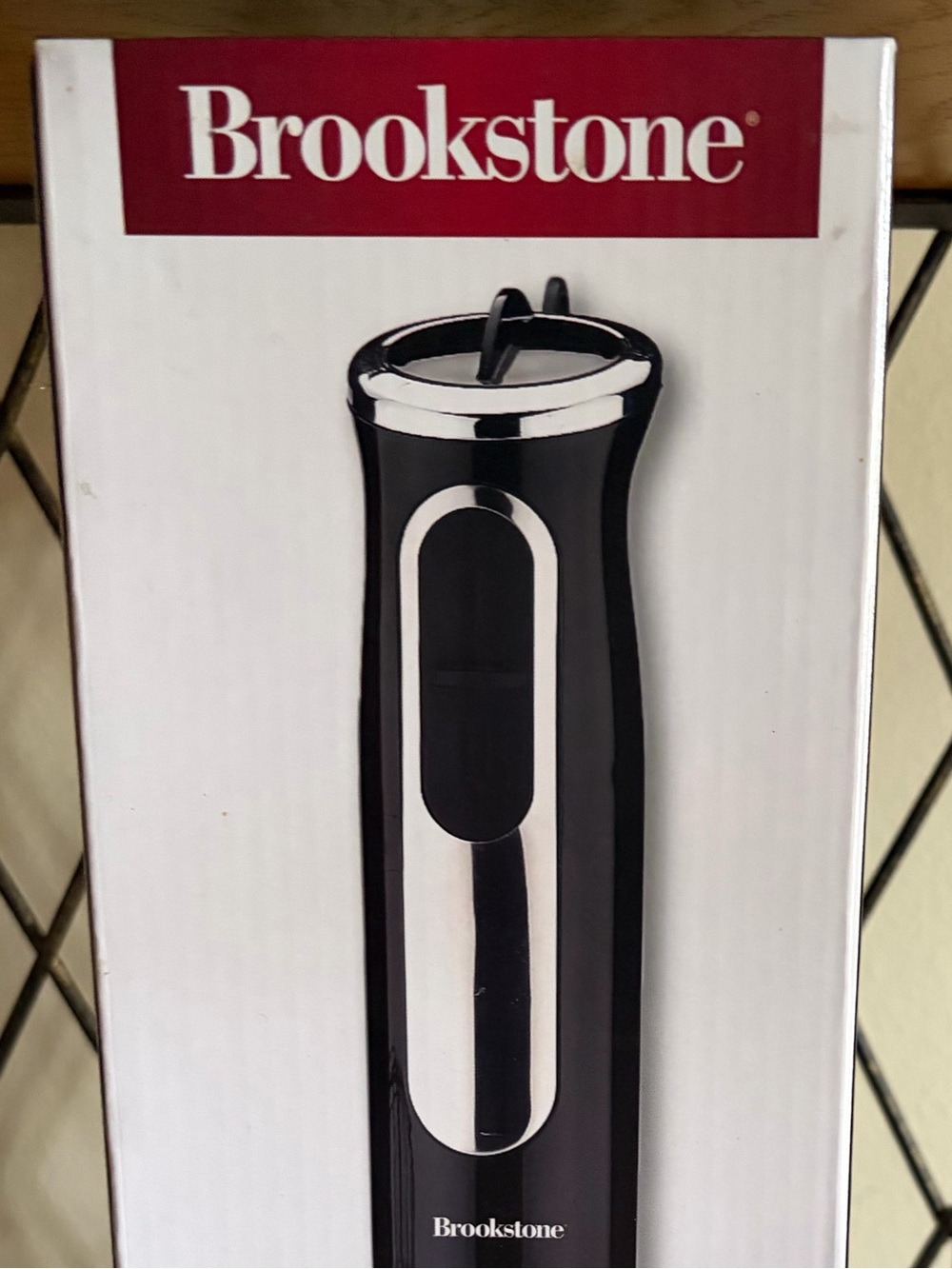 Brookstone 500W Immersion Blender Nwt - Picture 4 of 4